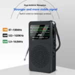 Portable FM/AM/SW Radio Battery FM Receiver Excellent Reception Clear Speaker With 3.5mm Headphone Jack LED Lighting For Elderly - Image 2