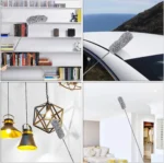 Microfiber Feather Duster Extendable Duster with Extra Long Pole Bendable Head Long Handle Dusters for Cleaning Ceiling Cars - Image 8