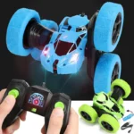RC Stunt Car Children Double Sided Flip Remote Control 360 Rotation with Lights Off Road Drift RC Car Gifts for Kids Adults Boys