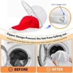2Pcs/set Detachable hat washing bracket, household items, hat washing bag, anti deformation hat, sturdy protective bracket - Image 5