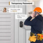 Arpha D280 Keyless Entry Door Lock 5-in-1 Smart Fingerprint Deadbolt with Keypad Electronic Deadbolt Auto-Lock One Touch Lock - Image 5