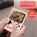 3.0Inch Retro Portable Mini Handheld Game Player 8 Bit Video Game Console Built-in 500 Games Gameboy For Kid Gift - Image 4