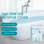 1-20pcs Disposable Bathtub Cover Liner 102x47Inch Large Bathtub Cover Liner Plastic Bag for Salon, Household and Hotel Bath Tubs