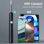 Visual 4.2mm 1080P HD Otoscope Camera for iPhone/Andorid WiFi Endoscope Ear Scope Ear Picker for Cleaning Ear Health Check Skin - Image 3