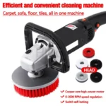High Pressure Professional Cleaning Machine Sofa Carpet Tile Cleaning Home 2500W High Power Efficient Burnishing Washing Machine - Image 4