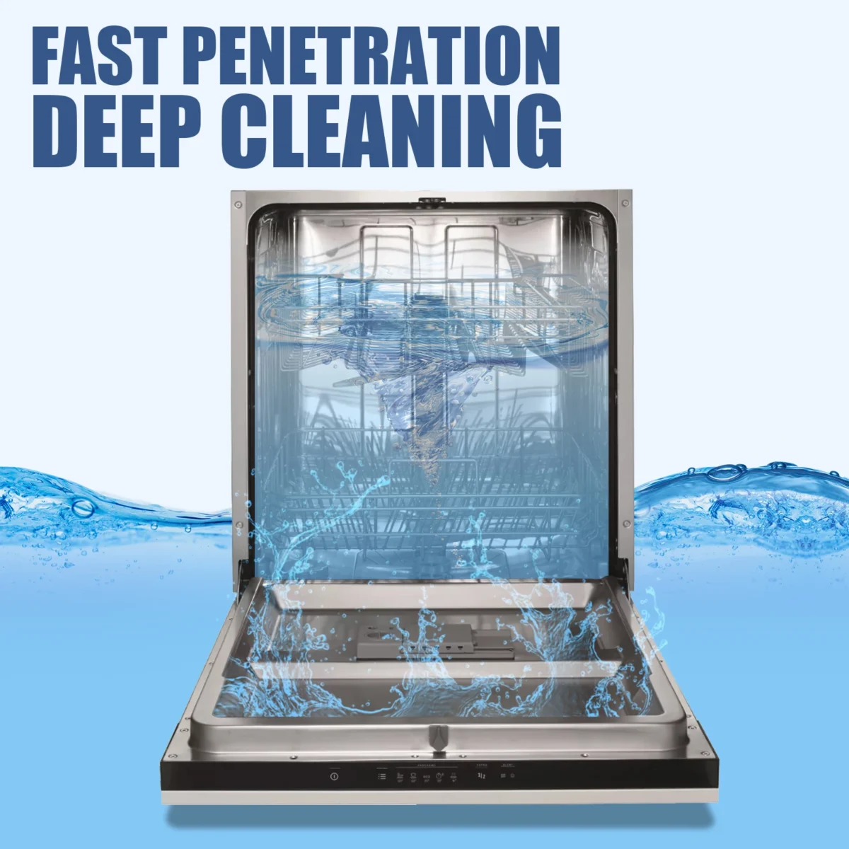 Dishwasher Cleaner Strong Oil Stain Removal Descaling Detergent Tablets Kitchen Cleaning Tools for Dishwasher Washing Machine - Image 4