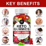 Natural Slimming Keto Gummies Weight Loss Products Cider Vinegar Keto Bear Gummies Reduces Anxiety & Stress Boost Immune System - Image 2
