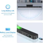 WILLED 5W Dimmable Night Light 3 Colors Adjustable Makeup Light with 2500mAh Rechargeable Under Cabinet for Closet Bedside Desk - Image 4