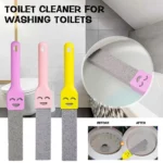 Pumice Cleaning Stick Seat Toilet Stain Removal Bathroom Accessories Yellow Powerful Scale Pumice Stone Brush Scar Househol H8O1 - Image 2