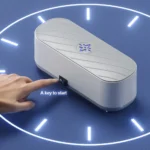 Ultrasonic Cleaning Machine USB Rechargeable High Frequency Vibration Wash Cleaner Jewelry Glasses Cleaner - Image 4