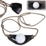 Handmade Leather Shepherd Sling Old-Fashioned Slingshot for Outdoor Sports Camping Shooting Hiking Hunting Accessories - Image 3