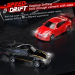 1/64 2.4G High speed Drift Rc Car 4WD Remote Control Car Four Wheel Drive Radio Controlled Mini GTR Racing Model Boy Toy GiftS - Image 4