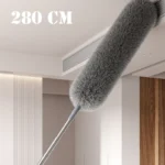 Microfiber Feather Duster Extendable Duster with Extra Long Pole Bendable Head Long Handle Dusters for Cleaning Ceiling Cars