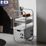 Multi-storey Bathroom Storage Rack Floor Standing Household Washbasin Storage Racks Multifunctional Simple Indoor Flower Shelves