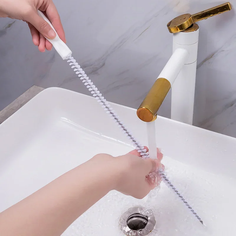 kf-Sea1a1f813ad04e639def44d3c081d5fay Home Kitchen Hair Cleaning Drain Cleaner Water Pipe Unclogger Washbasin Drain Clog Remover Unblocking Tools to Sewer Plunger - Image 1
