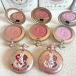 CUTE RUMOR Cosmetics Powder Blush Palette Matte Blusher Shades for Beautiful Long-Lasting Pigment Light Blush Korean - Image 6