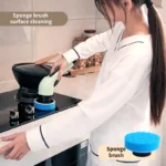 9-in-1 Electric Cleaning Brush Electric Spin Cleaning Scrubber Electric Cleaning Tools Parlour Kitchen Bathroom Cleaning Gadgets - Image 3