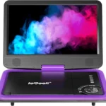 ieGeek Portable DVD Player 12.5", with 10.5" HD Swivel Screen, Car Travel DVD Players 5 Hrs Rechargeable Battery