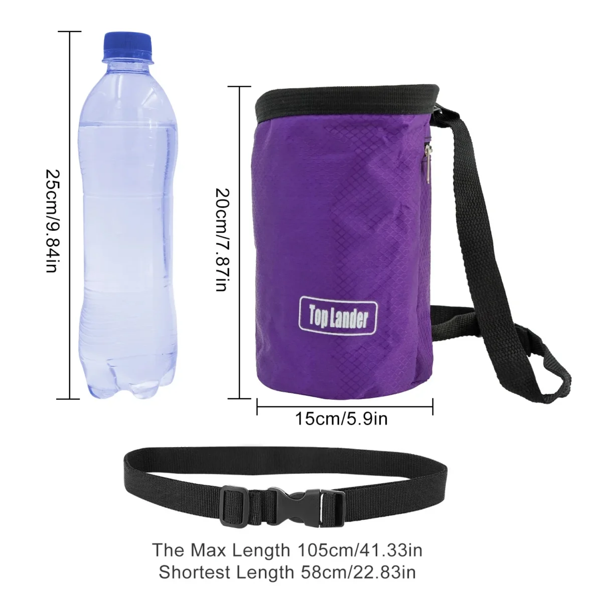 Magnesia Sack Rock Climbing Chalk Bag Waterproof Pocket for Weight Lifting Outdoor Bouldering Magnesia Pouch Climbing Equipment - Image 4