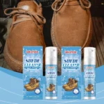 Suede Cleaner Kit - Leather Velvet, Knit Boot & Canvas Cleaner, Removes Stains & Water Marks, Gentle Foam Cleaning, Dries Safely