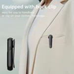 [Mini Portable FM Radio] Rechargeable Mini Portable FM Radio with Clip - Suitable for Meetings, Tours- Comes with Earphones - Image 3