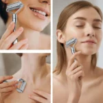 Stainless Steel Facial Massage Roller Deep Tissue Massage Tool for Face, Acupressure Massager Body for Hand, Foot, Neck SPA Care - Image 5