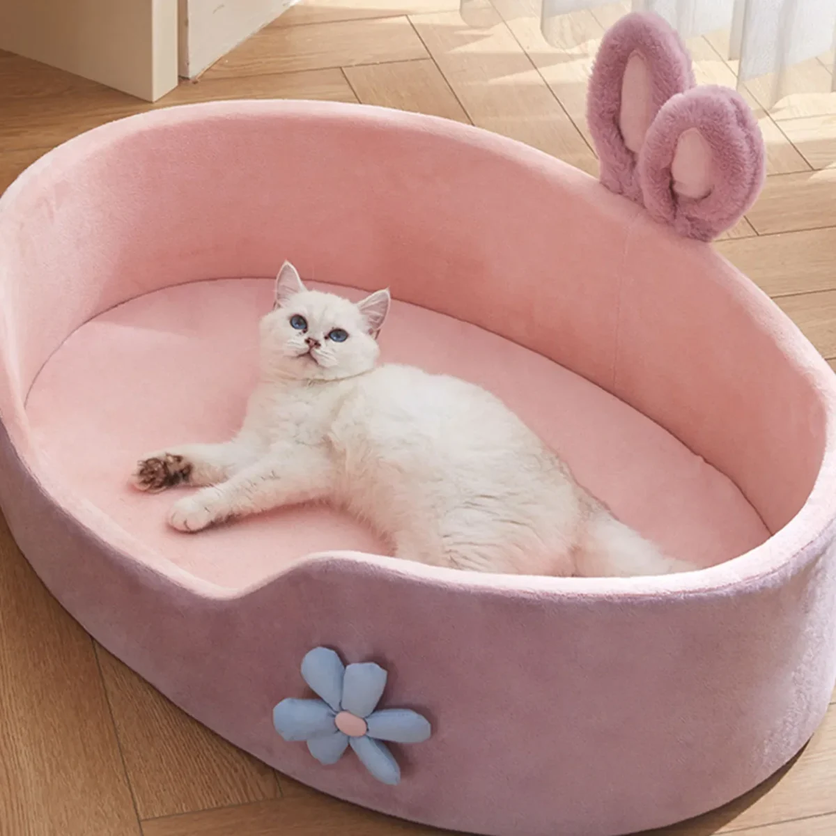 Soft Pet Bed Detachable Washable Dog Sleeping Very Soft Comfortable Warm Cat Mats Four Seasons Detachable Pet Beds Supplies - Image 4