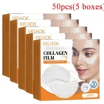 5 BOXES Collagen Soluble Patches Film Anti Wrinkles Remove Dark Circles Facial Mask Moisturizing Lifting Firming Skin Eyes Care