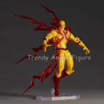 Revoltech Amazing Yamaguchi Flash Action Figure Movable 17cm Flashpoint Model Kaiyodo Flash Figures Toy Collection Holiday Gifts - Image 4