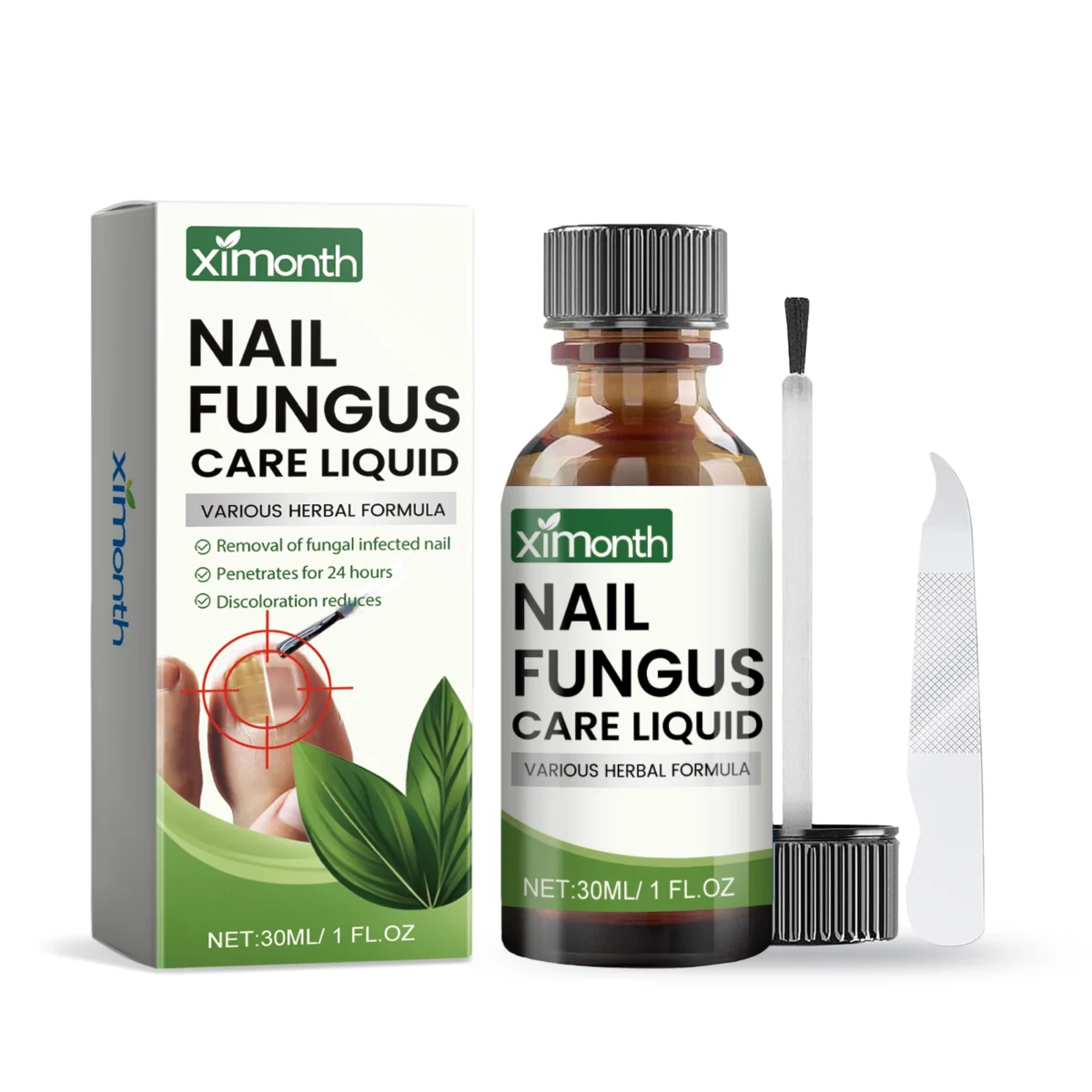 Hand Foot Onychomycosis Care Serum Toe Fungus Repair Anti Paronychia Relieve Ingrown Toenail Nail Fungal Treatment Solution - Image 2