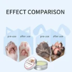 Paw Balm for Cats 50g Cat Dog Paw Protective Cream Pet Nose Protector Moisturizer Pet Crack Feet Repair Accessories for Cats - Image 5