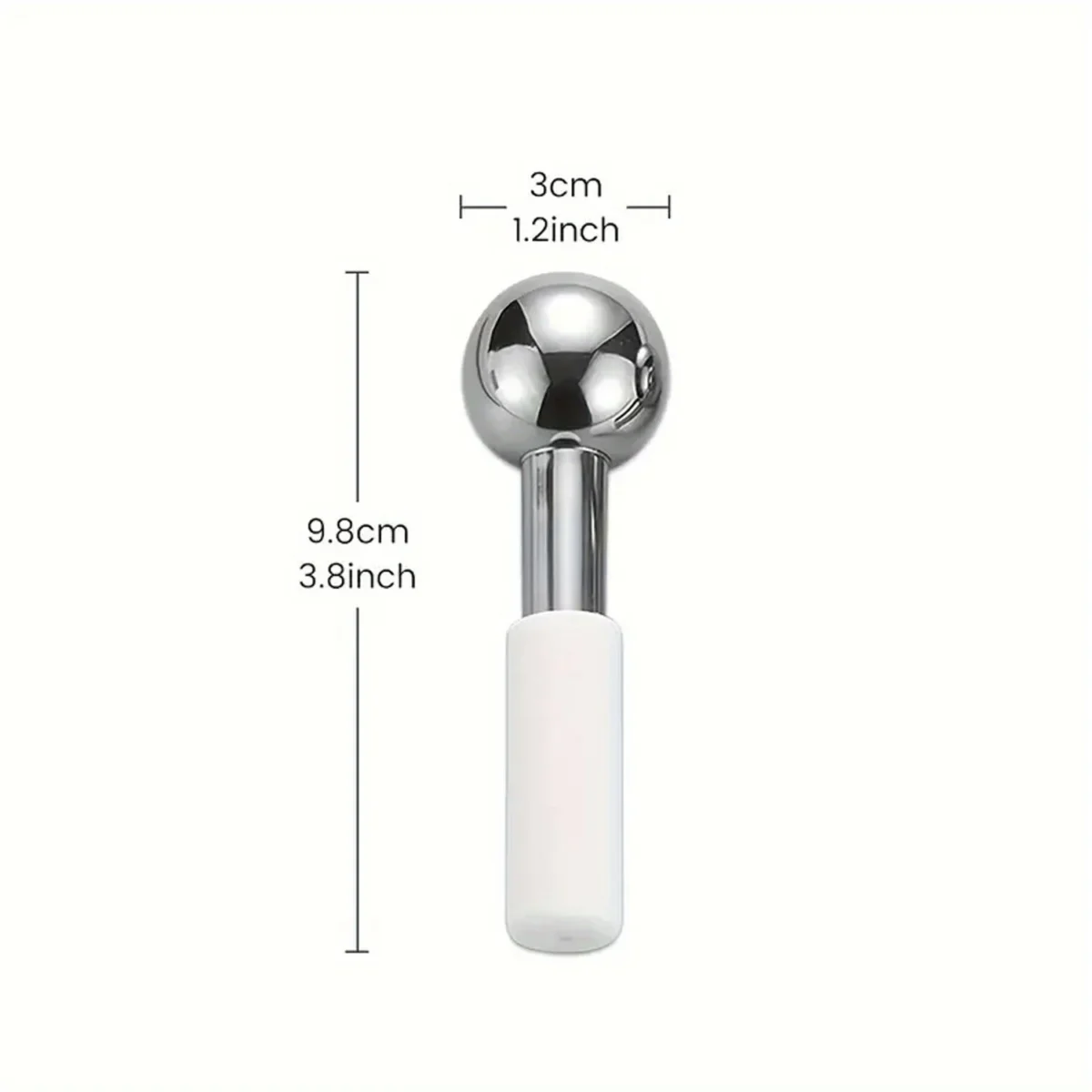 Stainless Steel Ice Globes Cooling Facial Sticks Beauty Spa Skin Care Tools Fine Wrinkles Tighten Pores Reduce Puffiness - Image 3
