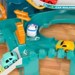 Boys Dinosaur Race Track Playset - Dinosaur Rolling Hill Car Track Cars Ramp Track Toys Toys Mountain Track, Mini Cars For Kids - Image 4