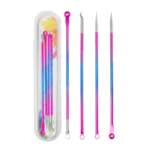 4PCS Acne Blackhead Comedone Black Spot Pimple Blemish Remover Skin Care Women Beauty Acne Treatment Pore Cleanser Needle Hook - Image 5