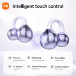 XIAOMI Mijia Wireless Earphone Open Ear M91 Ear Clip ENC Headset Bluetooth 5.4 HD Call Touch Control Headphone for Android iOS - Image 5