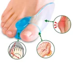 Silicone Toe Separator Finger Feet Care Protector Gel Toe Orthopedic Bunion Hallux Valgus Corrector Pedicure Spacer - Image 6