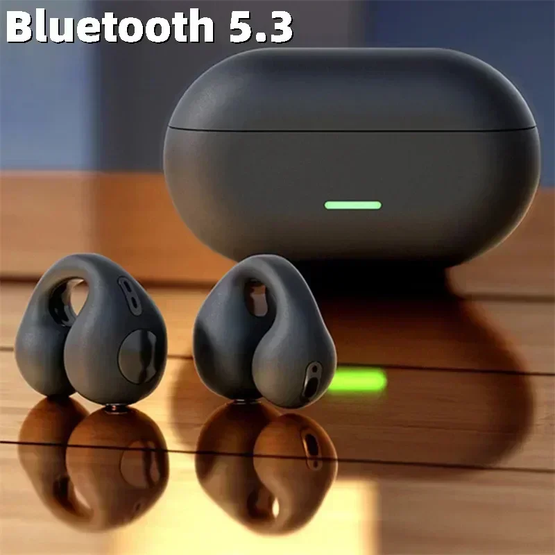 kf-S8bc78594d61f41f68bb9fd7f9669ff1e7 New Original T75 Bone Conduction Wireless Bluetooth 5.3 Headphones Sports Earphones HiFi Sound Quality Waterproof TWS Headset - Image 1