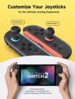 Thumb Grips Caps for Switch 2 Joycon Ergonomic Design Enhanced Gaming Experience JoyStick Grip Cover for Switch2 Accessories - Image 3