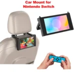 Travel Stand Holder for Nintend Switch Console Console Adjustable Car Headrest Mount Holder Playstand for NS Switch Accessories
