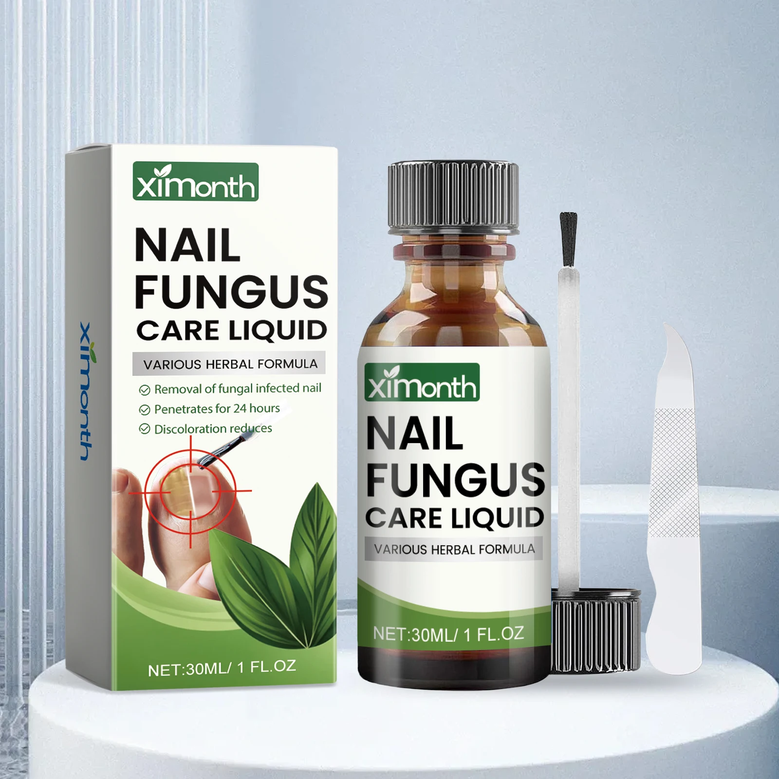 kf-Sa834534667484ee1a929e3bad68558b1J Hand Foot Onychomycosis Care Serum Toe Fungus Repair Anti Paronychia Relieve Ingrown Toenail Nail Fungal Treatment Solution - Image 1