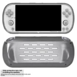 1Pcs Transparent Protective Game Console Cover DIY Accessory for TRIMUI SMART pro Handheld Portable Game Case Cover - Image 4