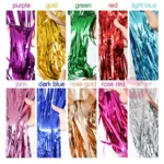 Party Rain Curtain Wholesale Bright Aluminum Foil Ribbon Birthday Parti Wedding Festival Celebration Christmas Decoration Tassel