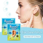 Tinnitus Patch Portable Ear Care Patch Headache Relief Ear Ringing Buzzing Hearing Loss Brain Nerve Ear Ringing Patch