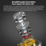 KZ ZVX Earphones Dynamic HIFI Bass Earbuds In Ear Monitor Headphones Sport Noise Cancelling Headset - Image 3